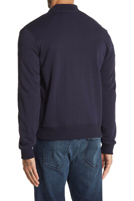 $248 Slate & Stone Baseball Jacket Cotton-Polyester Navy size L | eBay