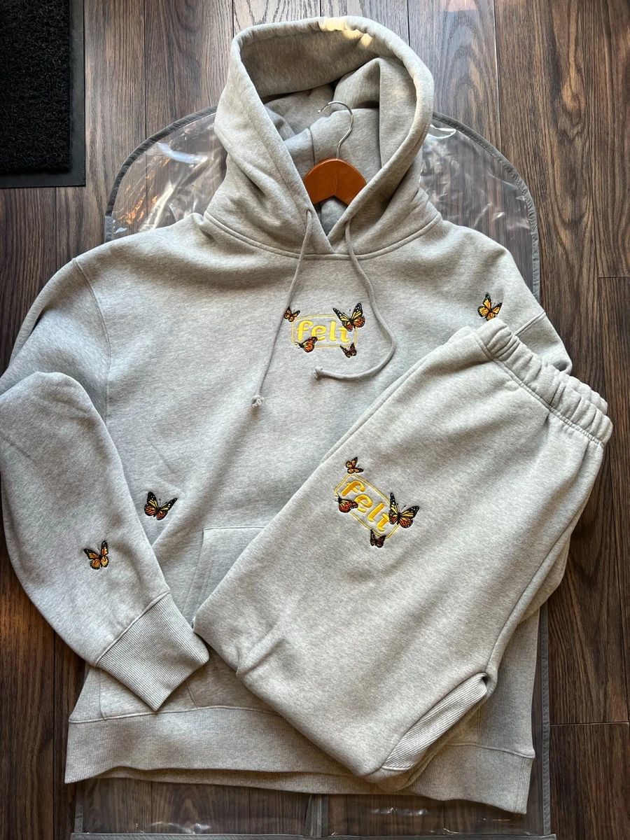 Felt Butterfly Fleece Hoody & Sweatpants FW22 2XL