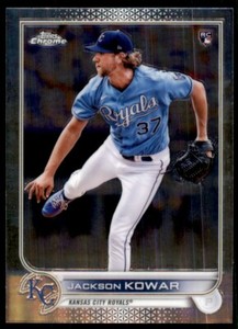 Jackson Kowar 2022 Topps Chrome Rookie #188 Kansas City Royals