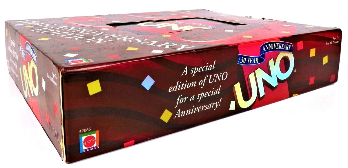UNO 30 Year Anniversary Edition - LIMITED EDITION - Complete - EUC