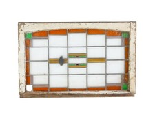 Frank Lloyd Wright Style Stained Glass Window