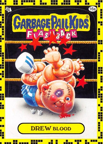GARBAGE PAIL KIDS 2011 FLASHBACK SERIES 2 PICK-A-CARD YELLOW BASE STICKERS TOPPS - Picture 62 of 321