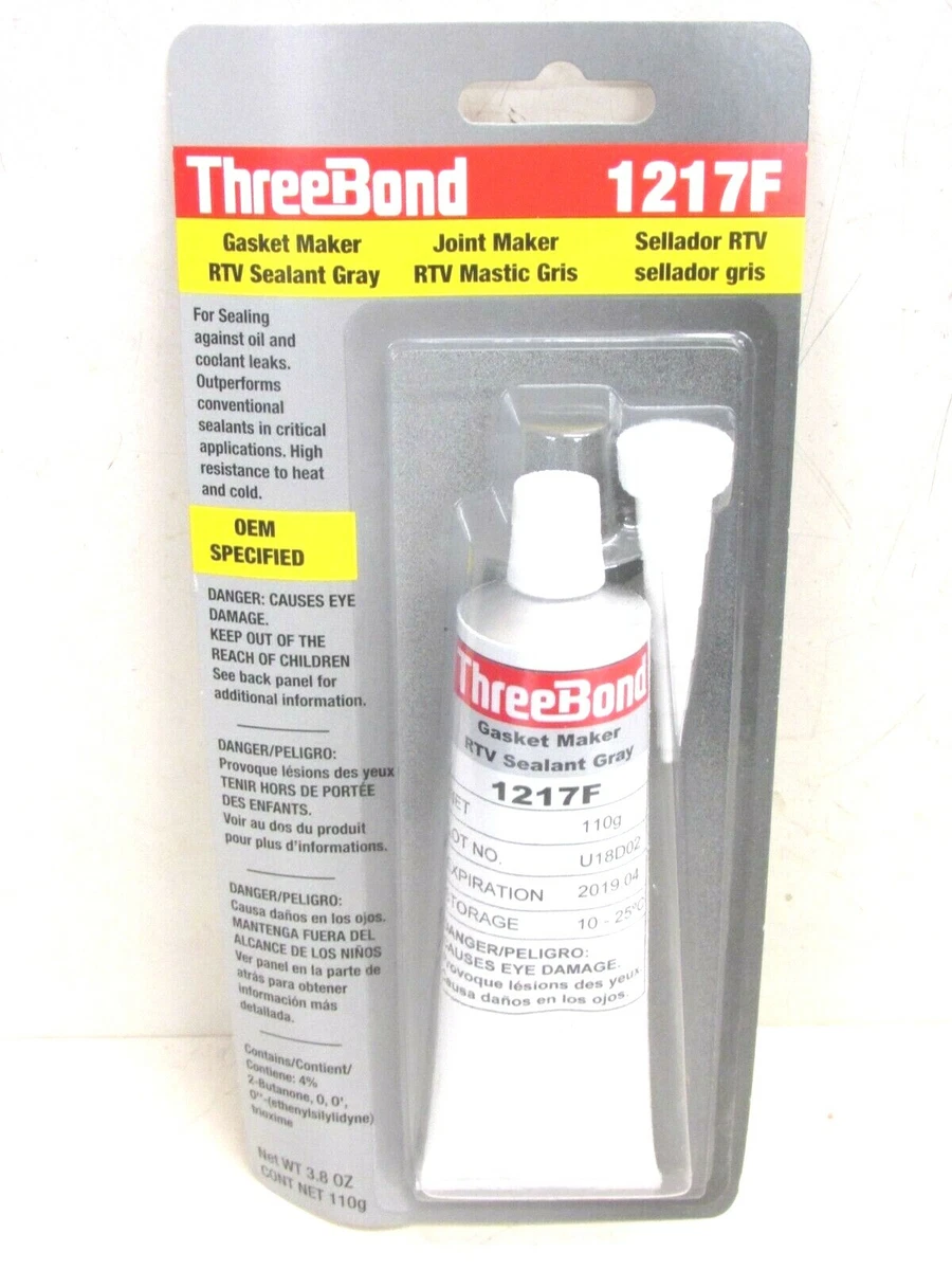NEW THREE BOND GASKET MAKER RTV SEALANT GRAY 3.8 oz