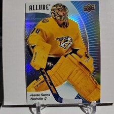 23-24 Allure Hockey Base- Juuse Saros #78. 🔥 Predators Nashville
