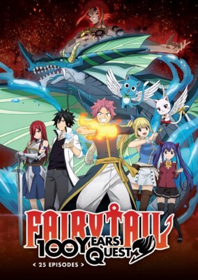 DVD Anime Fairy Tail 100 Years Quest TV Series English
