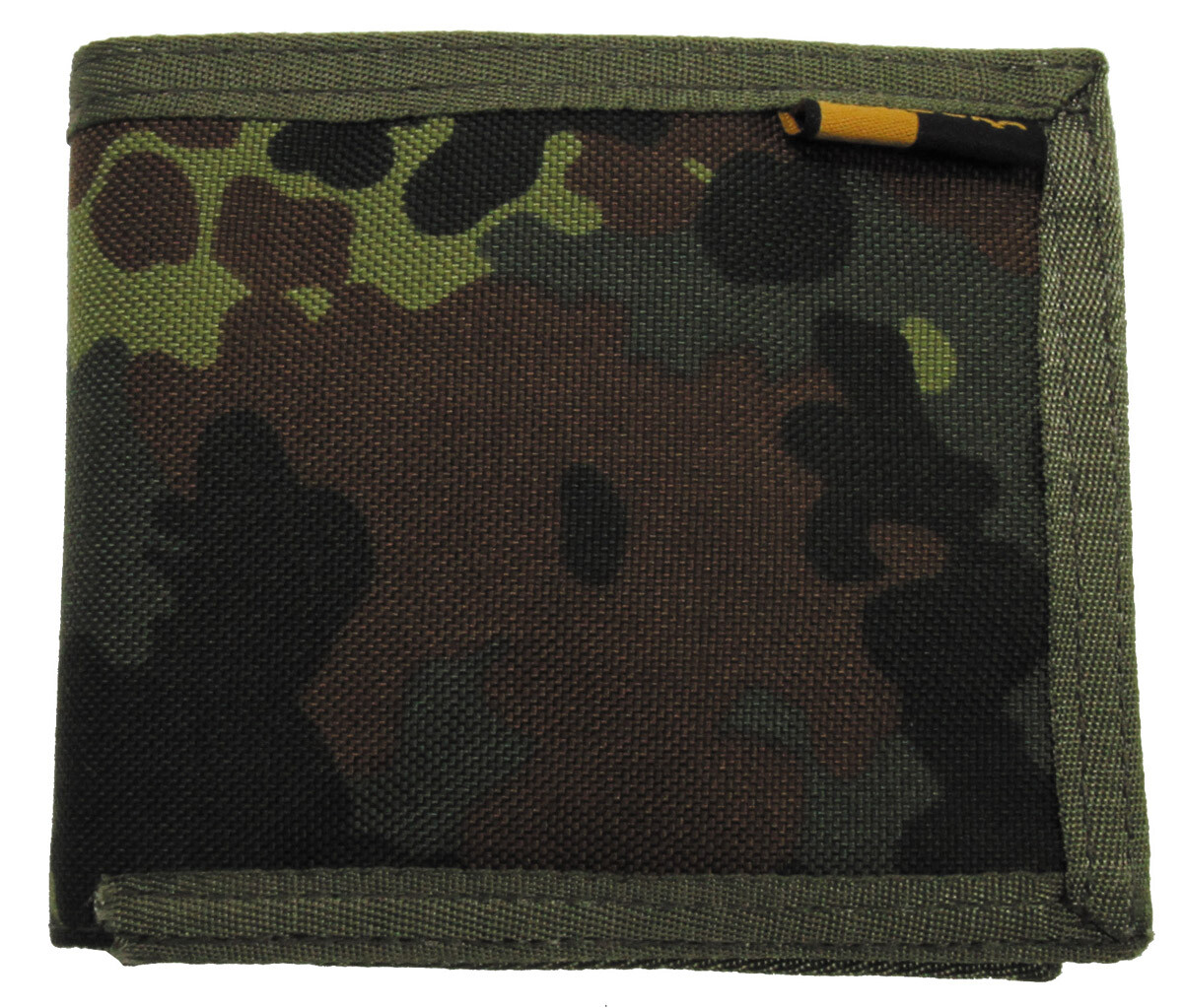 Military Army Style Nylon Wallet with BW Camo Cordura Design
