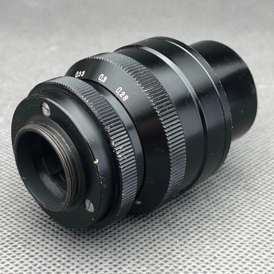 Vintage Carl Zeiss Jena DDR Tevidon 1,9/35 C-mount (M25). Defekt. For repair - Image 2 of 4