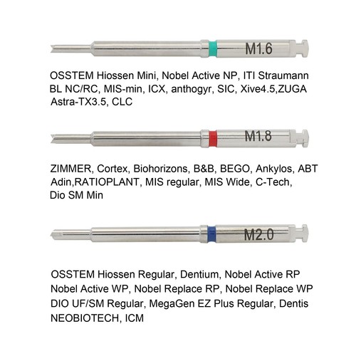 Kit de prótesis de implante DASK accesorio avanzado de elevación de senos eliminación de tornillos MCT FSRK - Imagen 204 de 210