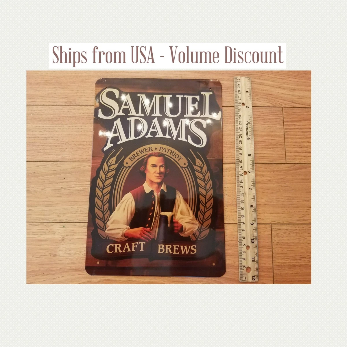 Sam Adams Sign for sale | eBay