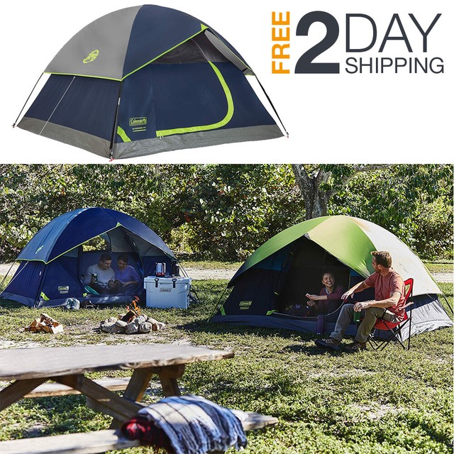 Tent Clearance For Camping Family 4 Person Travel Waterproof