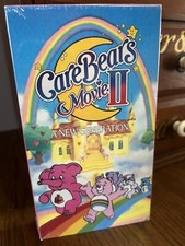 Care Bears Movie 2: A New Generation VHS Tape 1993 Animated OOP Sealed New Rare 