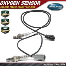 2Pcs Upstream & Downstream O2 Oxygen Sensor for Ford Transit Connect 2010-2013