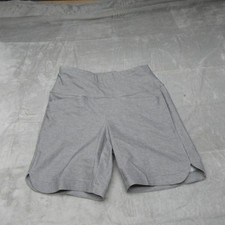 Lady Hagen Shorts Womens XS Gray Tummy Control Pull On Comfort Elastic 65 NEW