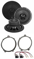 ESX 180Watt 2-Wege 16,5Cm Lautsprecher FüR Renault Twingo Ab 07 FronttüR Auto Bo