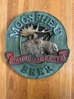 Moosehead Canadian Lager Beer 3D Sign Plastic Wall Plaque Bar 14” Vintage