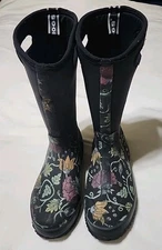Women's BOGS Classic High Autumn II Boots Size 7  38 Floral Rain #52129 