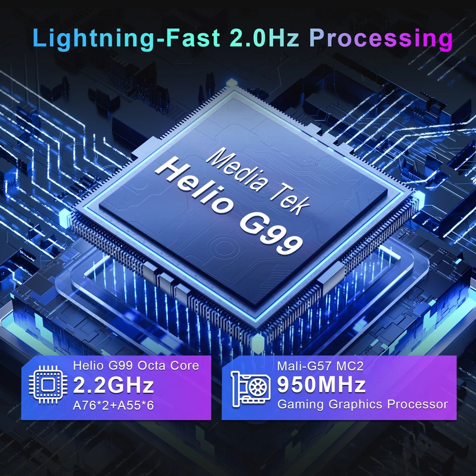 Tablet Jumper 15.4Inch Android 15 8GB RAM 256GB ROM G99 Hasta 2.2Ghz Doble Cámara Foto 2 de 4