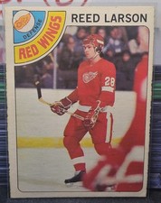 78-79 O-Pee-Chee Reed Larson Rookie 🚨🚨🚨 Detroit Red Wings