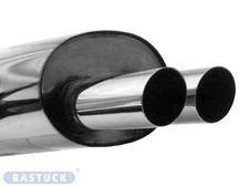 Bastuck Endschalldämpfer 2x 76 mm - BMW 3er Serie E36 320i/323i
