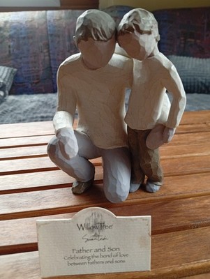 Father and Son Willow Tree Figur