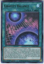 1st Ed Ultra Rare Gravity Balance BLCR-EN046 Battles of Legend: Crystal Revenge