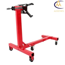 3/4 Ton Rotating Engine Stand 1500lbs Folding Motor Hoist Dolly 360° Adjustable