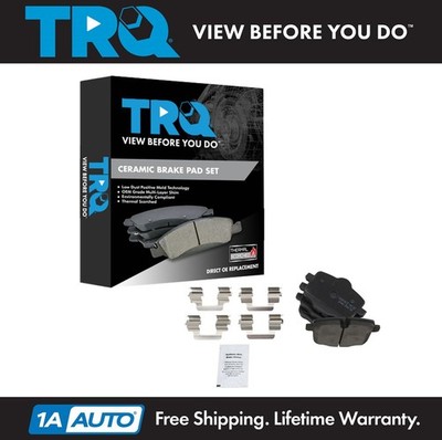 TRQ Rear Brake Pads Ceramic Fits 11-19 BMW