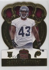 2014 Panini Crown Royale Rookie Class of Gold 95/99 Jackson Jeffcoat #134 0q3