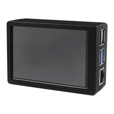 Für Raspberry Pi Display 3,5 Zoll 480x320 Touch Panel mit ABS Gehäuse und Lüf
