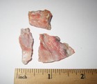 3 SMALL NATURAL ROUGH CINNAZEZ AZEZTULITE CRYSTAL STONES NEW ZEALAND ~ 10.8grams — photo 4
