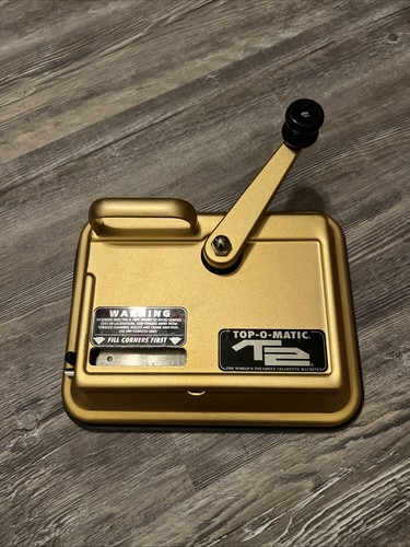 Top-O-Matic T2 Manual Cigarette Rolling Machine