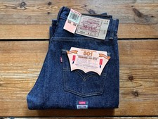 Vintage Deadstock 1993 LEVI'S 501xx 501 90s Raw Denim MADE IN USA W30 L36 (L33)