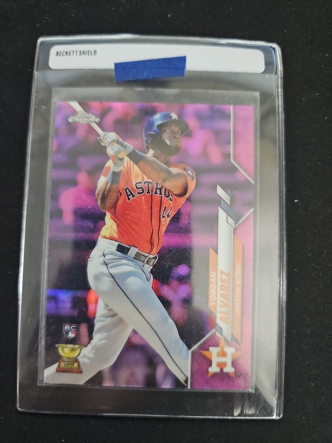 2020 Topps Chrome - Yordan Alvarez #200 Pink Refractor (RC)
