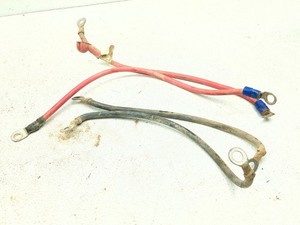 17-20 Club Car Carryall 1700 Positive & Negative Battery Cable Set