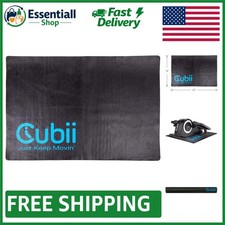 Compact Non-Slip Workout Mat for Under Desk Ellipticals - Elevate Your Workout