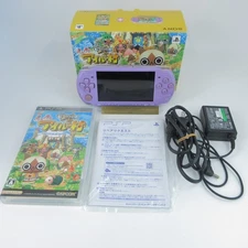 【Good】Sony PSP-3000 Monster Hunter Console Box Charger No Battery Japanese Ver