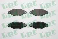 Bremsbelagsatz Scheibenbremse LPR 05P662 FüR KC0 Renault Kangoo FC0 FC01 FC0A