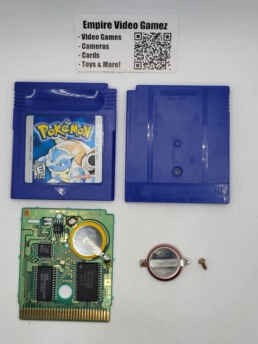 Pokemon Blue (Nintendo Game Boy, 1998) Authentic - New Battery - Tested, Working