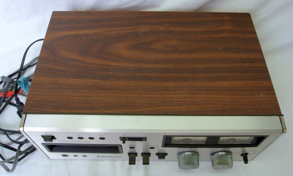 Rare Lecteur 8 Pistes PANASONIC RS-808 Vintage - Testé Et Fonctionnel