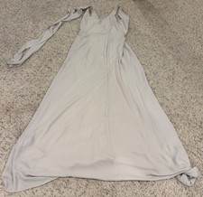Show Me Your Mumu Long Bridesmaid Dress Beige Womens Size Medium Wedding Dress