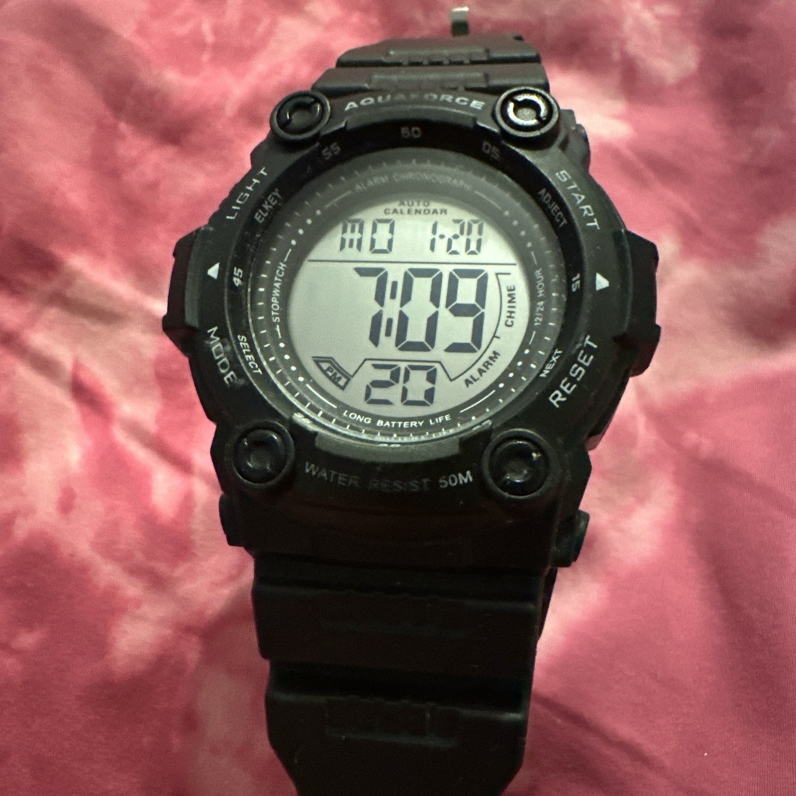 AQUAFORCE Multi Function Digital Watch with Flash… - image 1