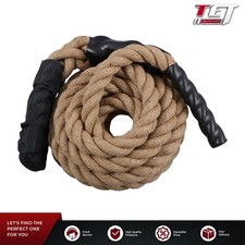 1.5"x25FT Gym Climbing Rope Fitness Strength Training Rope Home Exercise