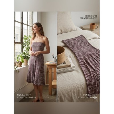 Self-Portrait strapless tent dress | Size M