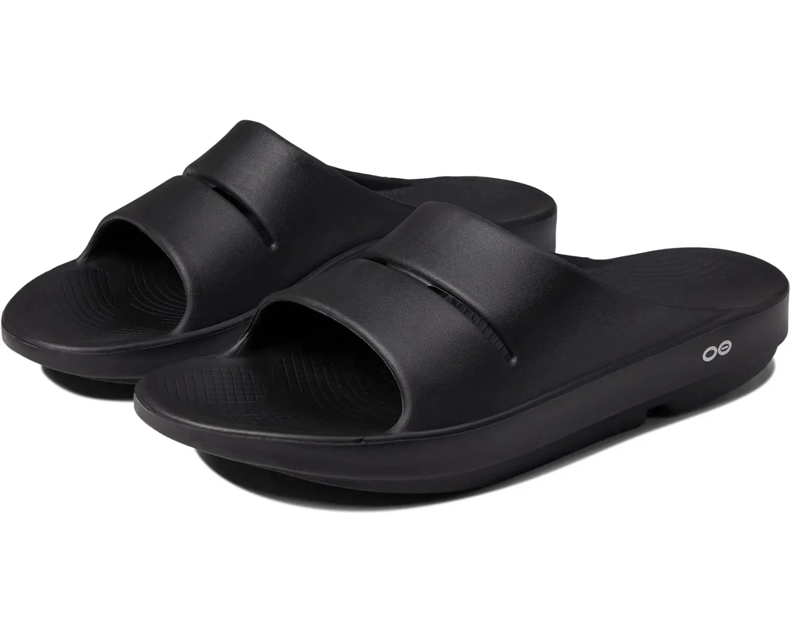 Oofos Unisex OOahh Slide Sandal 1100 Black 100% Authentic Brand New