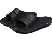 Oofos Unisex OOahh Slide Sandal 1100 Black 100 Authentic Brand New