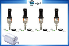 4 Injektoren GPL Für BRC Orange Mit Gewinde 09SQ99020002G Mit Mutter Neu LPG