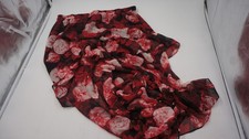 NA-KD FLORAL SKIRT RED/BLACK/WHITE US WOMENS SIZE LARGE