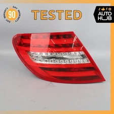12-14 Mercedes W204 C250 C300 Tail Light Lamp LED Left Driver Side OEM