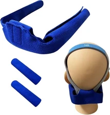 CPAP Strap Covers & Neck Pad | Soft, Adjustable, For Airfit N20