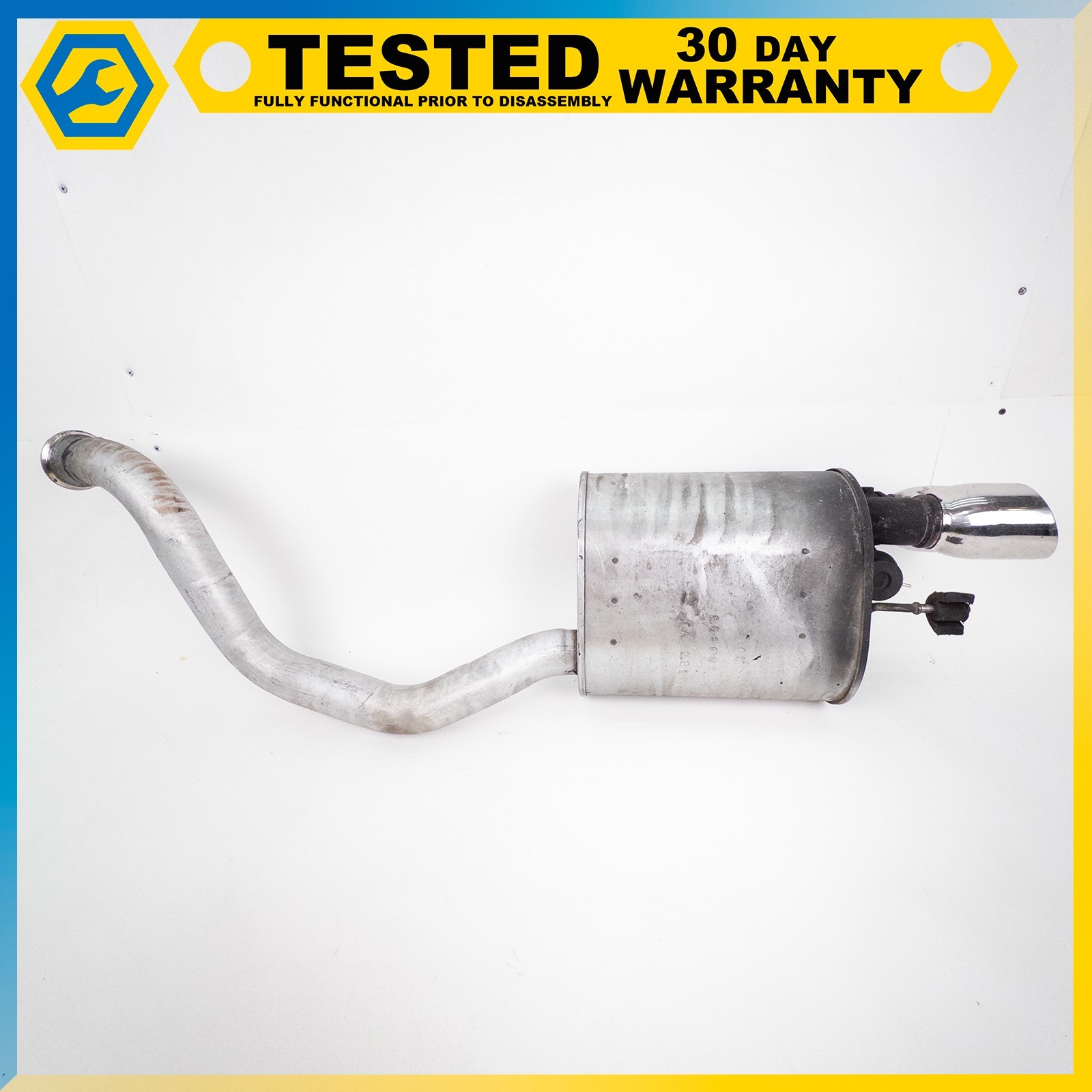 05-13 CHEVROLET CORVETTE C6 REAR RIGHT PASSENGER SIDE EXHAUST MUFFLER PIPE OEM